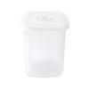 600/800/1000ml Silicone Storage Box White Blue Large Capacity Sealed Jars Food Grade Vacuum Preservation Sealed Tank