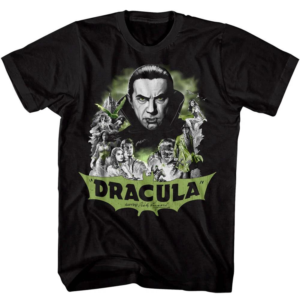 

Bela Lugosi Dracula Horror Montage Men s T Shirt 4XL