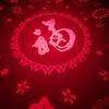 2pcs ABS Lunar New Year Decorations Exquisite Craftsmanship Symbolic Meaning Decorative Lights