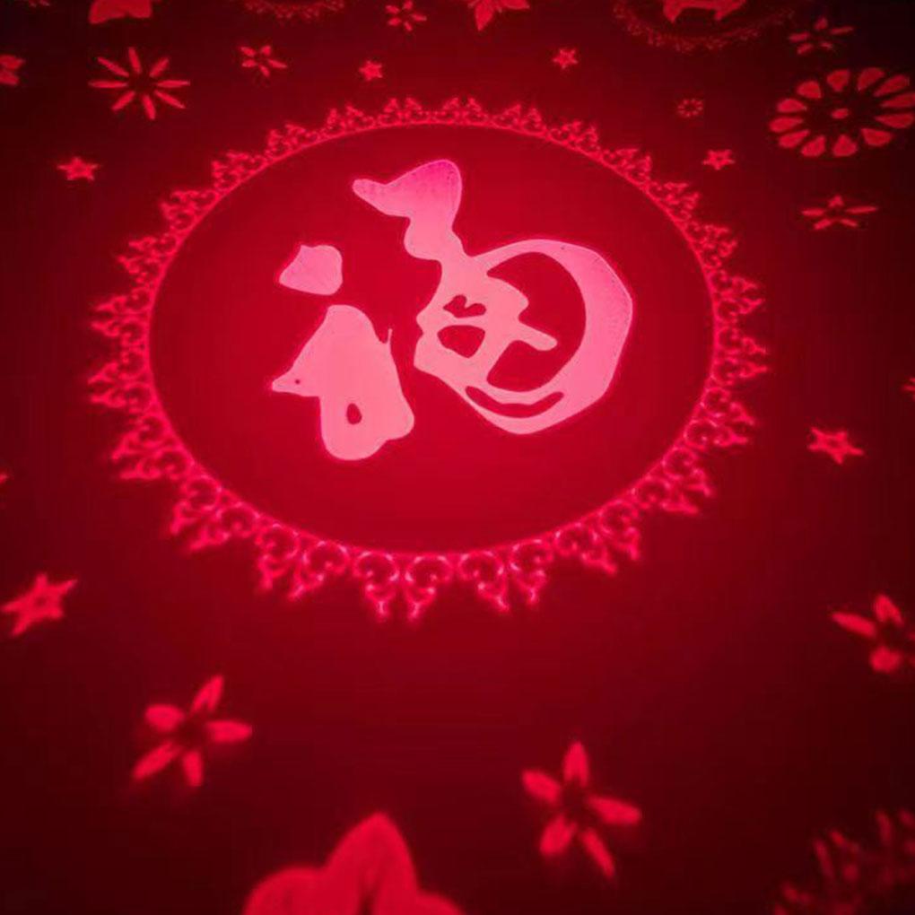 2pcs ABS Lunar New Year Decorations Exquisite Craftsmanship Symbolic Meaning Decorative Lights