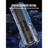 Powerful LED Flashlight Camping Torch ABS + Plastic Material Telescopic Zoom With Tail COB Floodlight Multiple Lighting Modes