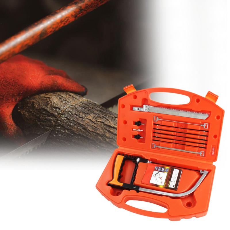 Multifunctional Mini Magic Saw Versatile Woodworking Tool Kit With Durable 65mn Blades