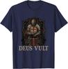 Temple Teutonic Templar Knight - Deus Vult T-Shirt