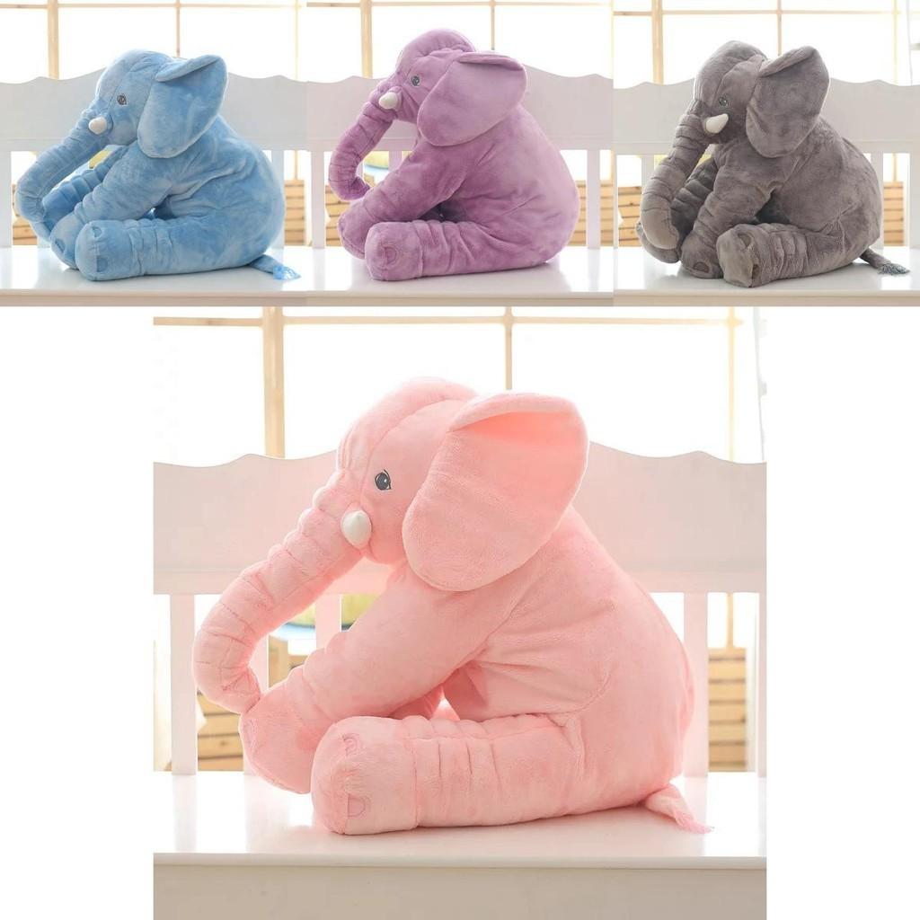 Premium Quality Baby Soft Plush Long Nose Elephant Pillow For Cozy Sleep