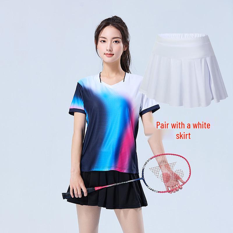 Badminton & Tennis Sports Clothing Set - Quick-Dry & Breathable for Men & Women