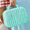 Mini Portable Suitcase Cartoon Small Makeup Box Waterproof Mini Luggage  Ladies
