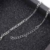 Width:3mm Unisex Womens Chain 1 Pcs Figaro Link Gold&Silver Jewelry Anklet Bracelet Ankle