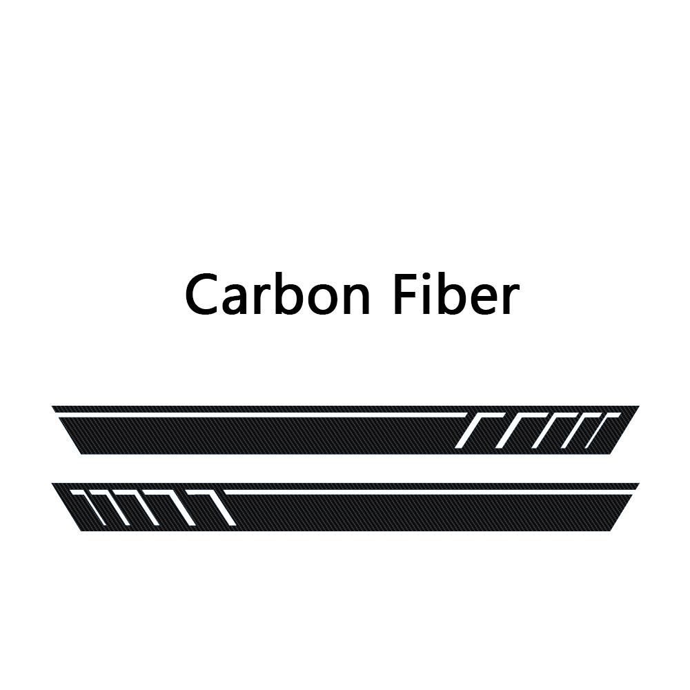 2Pcs for Mercedes Benz X Class W470 Car Sticker Side Door Styling Sport Racing Stripe Skirt Vinyl Body Long Decal Accessories