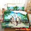 Anime A Silent Voice The Shape of Voice Printed Bed Set Duvet Cover Pillowcase Bedding Set Bed Linen Sheet Quilt Cover Full Size