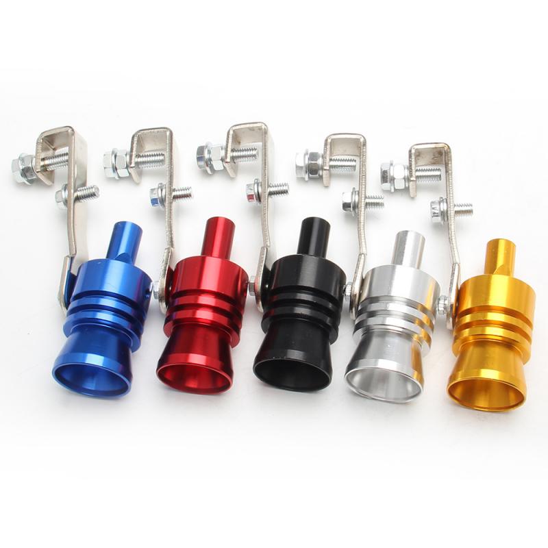 Universal Car Turbo Sound Whistle Muffler Exhaust Pipe Auto Blow-off Valve Simulator Wholesale Silencer