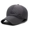 Hat Men's Autumn and Winter Dad Hat Plus Velvet Warm Ear Protection Hat Grandpa Hat Outdoor Plus Velvet Cotton Hat