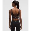 Lululemon Nulu Twist Front SCoop NeCk Bra  Light Support  B C Cup BlaCk