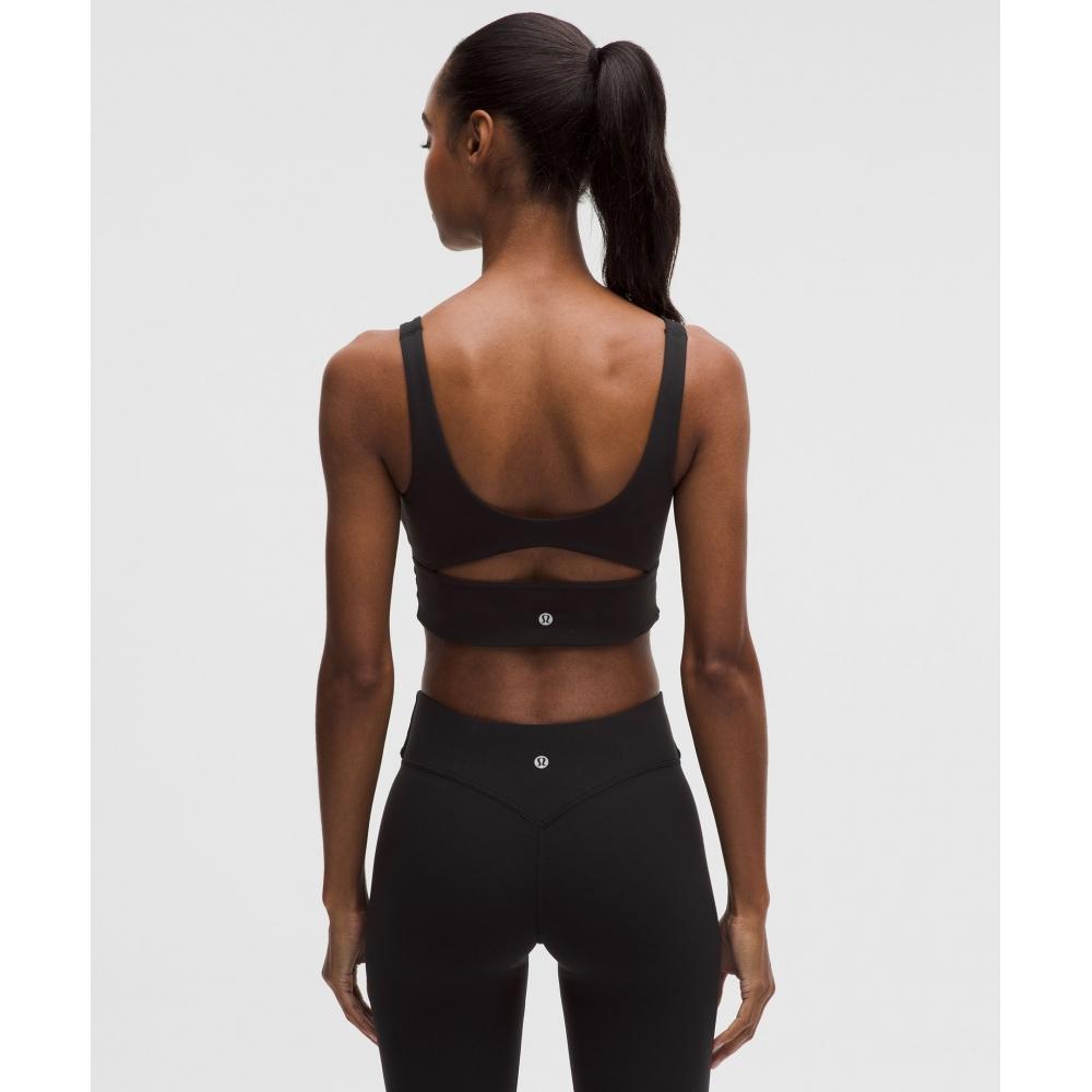 Lululemon Nulu Twist Front SCoop NeCk Bra  Light Support  B C Cup BlaCk