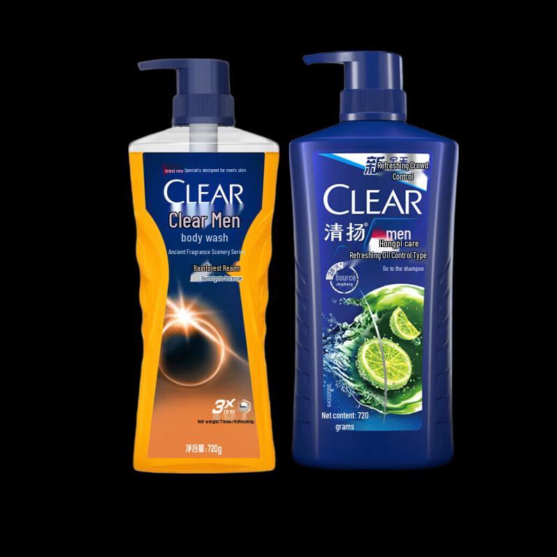 Набор Clear Men Cologne Rainforest Гель для душа и Шампунь против перхоти