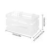 Refrigerator Side Door Telescopic Storage Box Cheese Slices Organize Case Snap Type Seasoning Bag Sorting Box Storage Rack