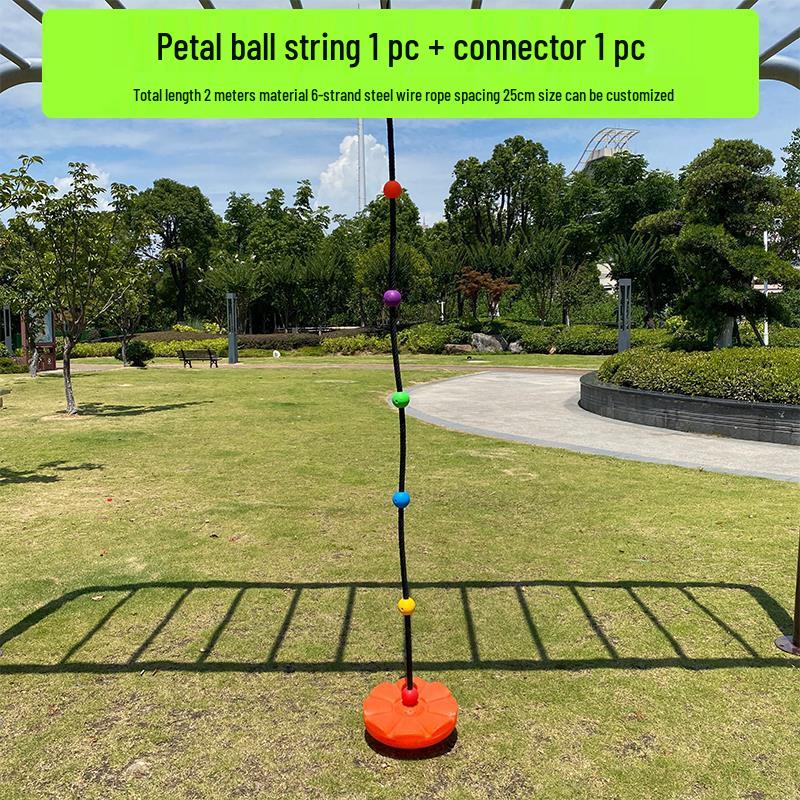 Children's Indoor/Outdoor Climbing and Swing Training Set with Rope Ladder