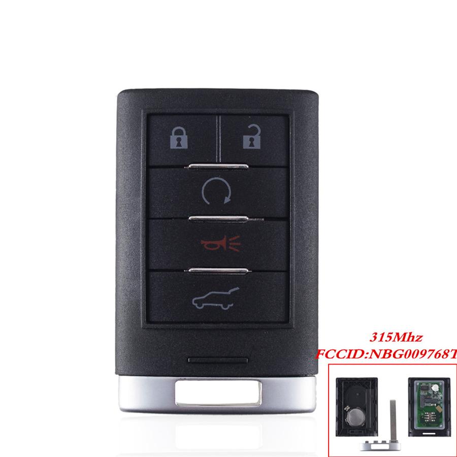 Smart Proximity Remote Key Fob Fit For 2010-2015 Cadillac SRX ATS XTS NBG009768T