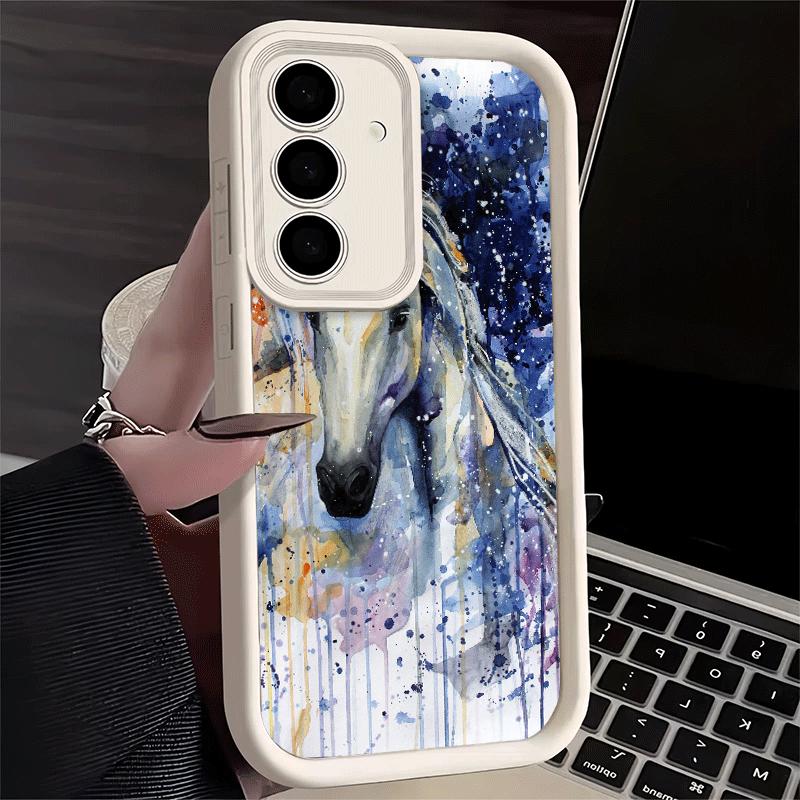 

Phone Case for Samsung Galaxy A17 A16 A15 A14 A13 Oil Painting Horse A56 A36 A26 A55 A35 A25 A54 A34 A24 A53 A33 A23 A07 A06 Samsung A15