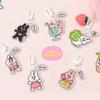 Mimiworld Bunnycorn Beanie Acrylic Keyring (Choose from 6 Designs)