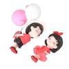 Console Balloon Ornament Car Ornament Car Decoration Dashboard Figurine Cartoon Couples Model