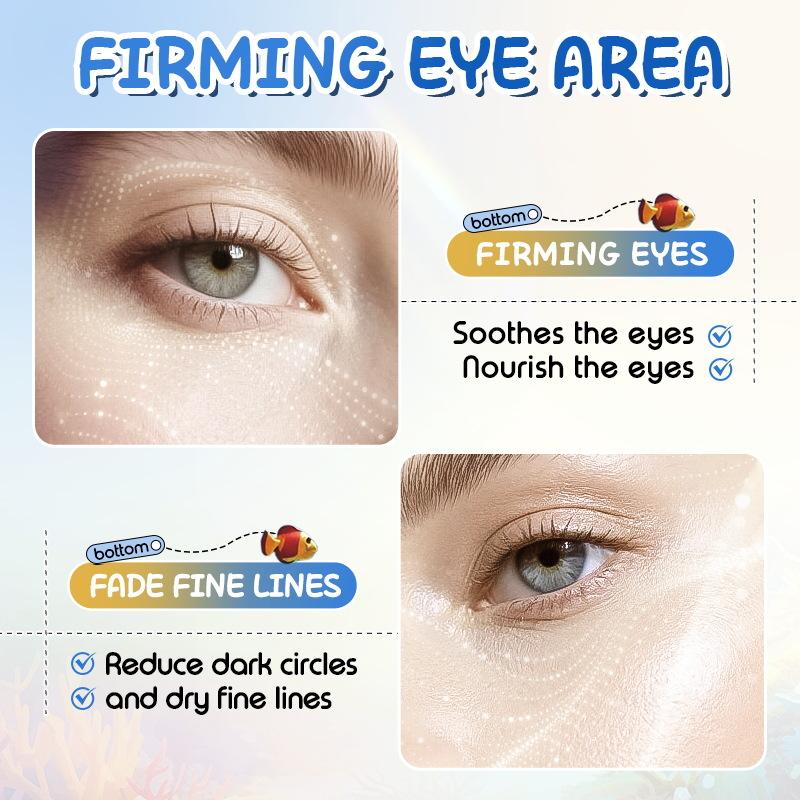 3pcs Caviar eye mask 7g/pair, collagen firming, moisturizing and moisturizing eye mask skin care products