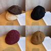 Vintage Beret Hat For Women With Polyester Fabric Sun Protection And Adjustable Head Circumference
