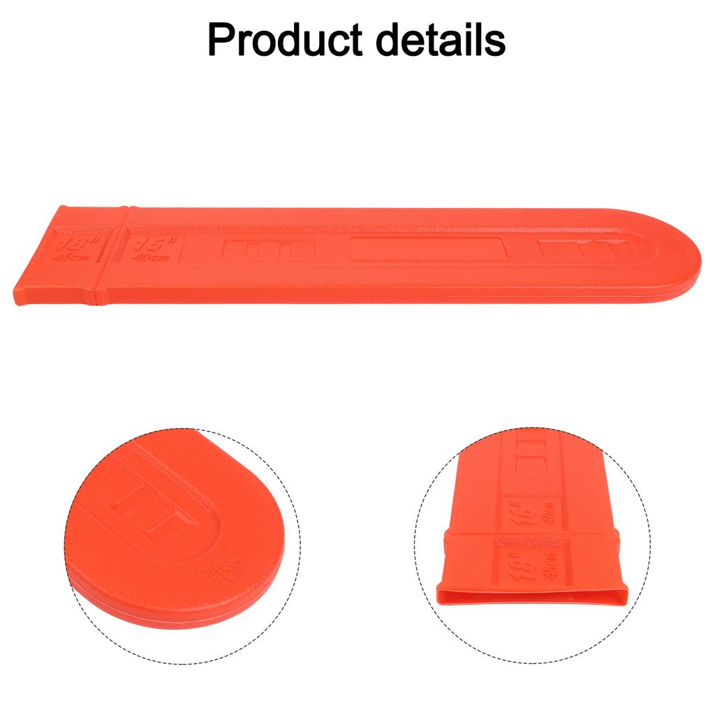 1 Stück Kettensägen-Schwertabdeckung Scheide Schutz für große Sägen Für 12" 14" 16" 18" 20" Kette Geeignet für Stahlschwerter bis zu 18 Zoll Länge
