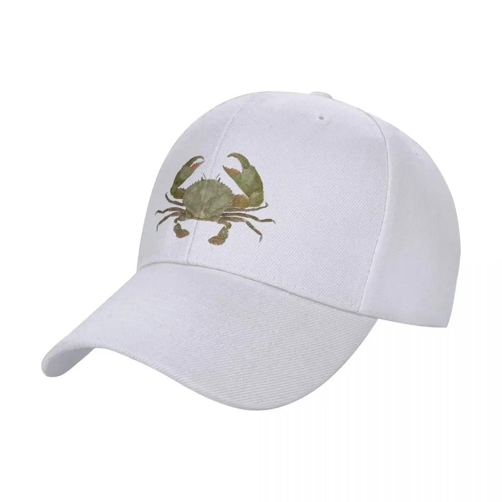 Green Mud Crab Baseball Cap Beach Custom Cap hiking hat western Hat Women's Unisex's