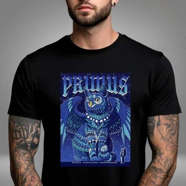 

RARE! Primus Sessanta V2.0 Tee At The Orion Amphitheater on May 4 2025 High-end Luxury Is for Both Men and Women Top Y2k 4XL