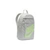 New Nike Recycled Polyester Backpack Unisex Light Silver & Mist Green DD0559-034