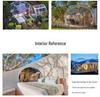 Transparent Inflatable Outdoor Bubble House: Dreamy Starry Sky Tent for Scenic Photo Spots