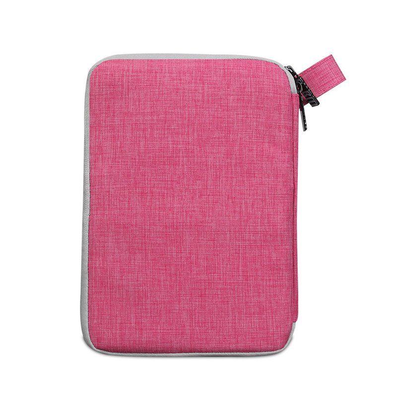 

Electronic Accessories Cable Organizer Bag Travel Usb Charger Case Storage XS рожевий червоний колір