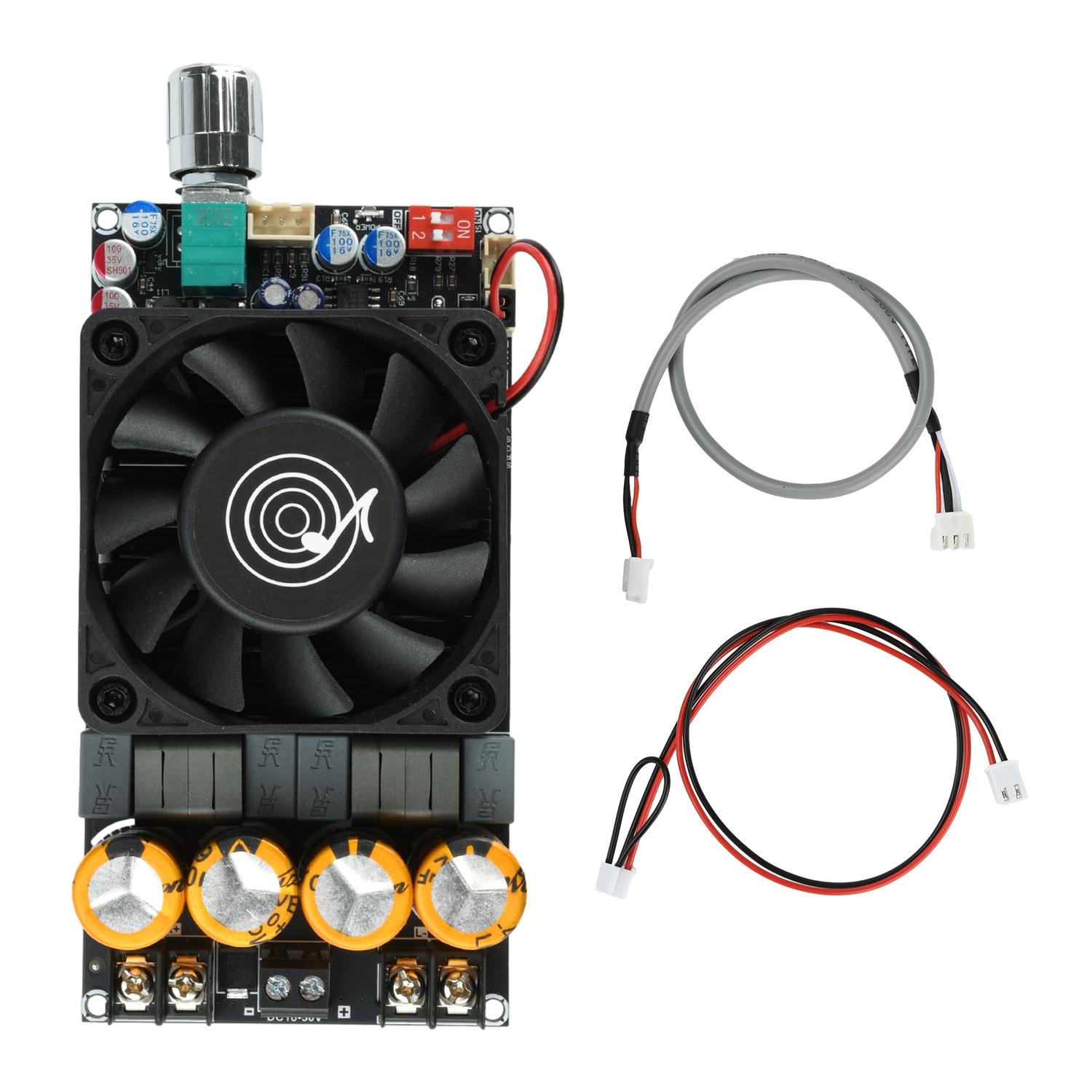 

DC 18-50V ZK-3002 2G Upgraded Pure Post Amplifier Board 300Wx2 TPA3255 Bridged Mono 600W AMP Audio Music Power Amplifier Board