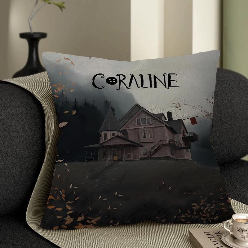 Coraline Cushion Cover 30x50 Polyester Sofa Cushions Decorative Throw Pillows Home Decoration Pillowcover