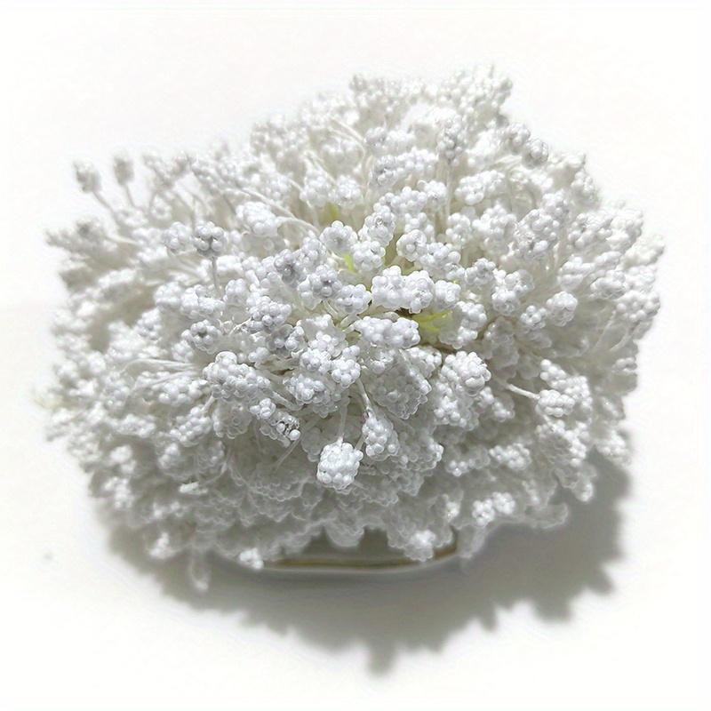 760pcs/lot 5mm DIY Artificial Foam Flower Stamen Mini Pearl Flowers Wreath Wedding Party Home Decor