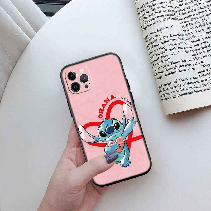 RT69 Stitch Phone Case for iPhone 7 8 11 12 13 14 15 16 17 16E XS Pro Max XR X SE Air