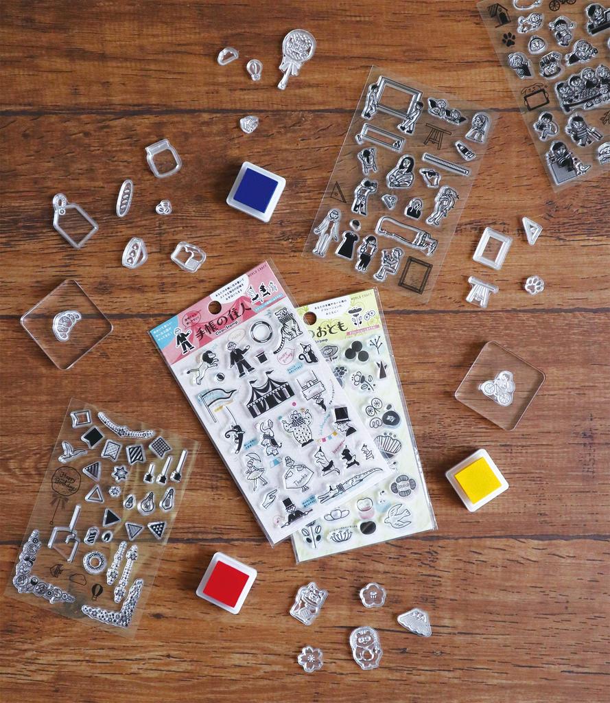 World Craft Clear Planner Companion Acrylic Block Nordic Stamps, Set, Style, AZ-CS-006