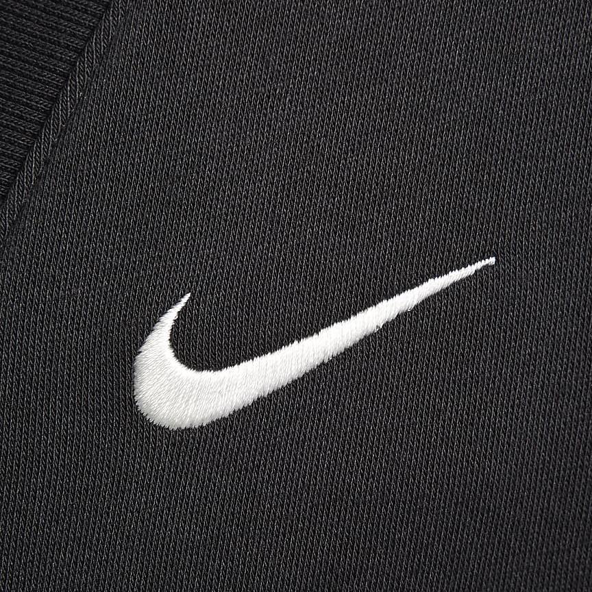 Nike Knitwear Women's Black V Neck Thickened And Fleece Lined Cardigan FB8773-010