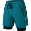 WOSAWE Men's Cycling Shorts Mountain Bike Shockproof 5D Padded Shorts Lightweight Loose Fit MTB Cycling Shorts Riding Trousers