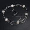 Fashion Bridal Rhinestone Hair Chain Head Jewelry For Women Multilayer Crystal Tassel Hair Jewelry Headbands Wedding Accessories