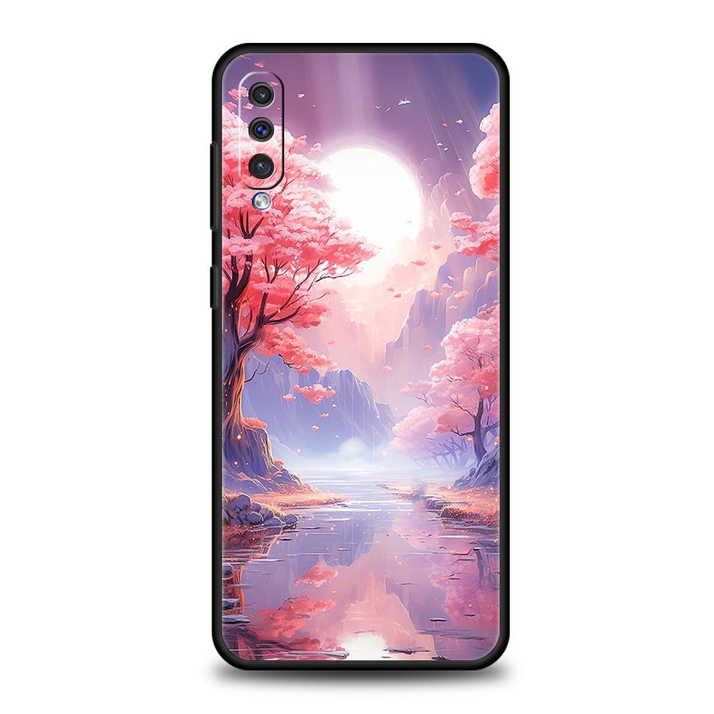 Frühlingskirschblüten Handyhülle Für Samsung Galaxy A56 A36 A26 A34 A17 A16 A06 A14 A12 A54 A72 A24 A22 A52 A50 A40 A32 Cover