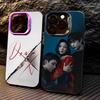 TV Dear X- Phone Case For iPhone17,16,15,14,13,12,11 Plus,Pro Max Colored Silver Plated Inside Cover
