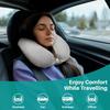 Neck Pillow Airplane - Memory Foam Travel Pillow for Head and Neck Support Suitable for Sleeping Airplane,Traveling,Self-Driving