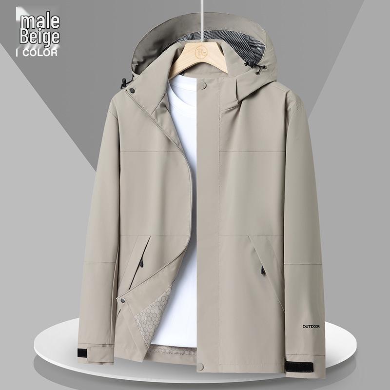 

Женский ветрозащитный и водонепроницаемый свободный повседневный ветровик для весны и осени, для занятий спортом на открытом воздухе и альпинизма 3XL