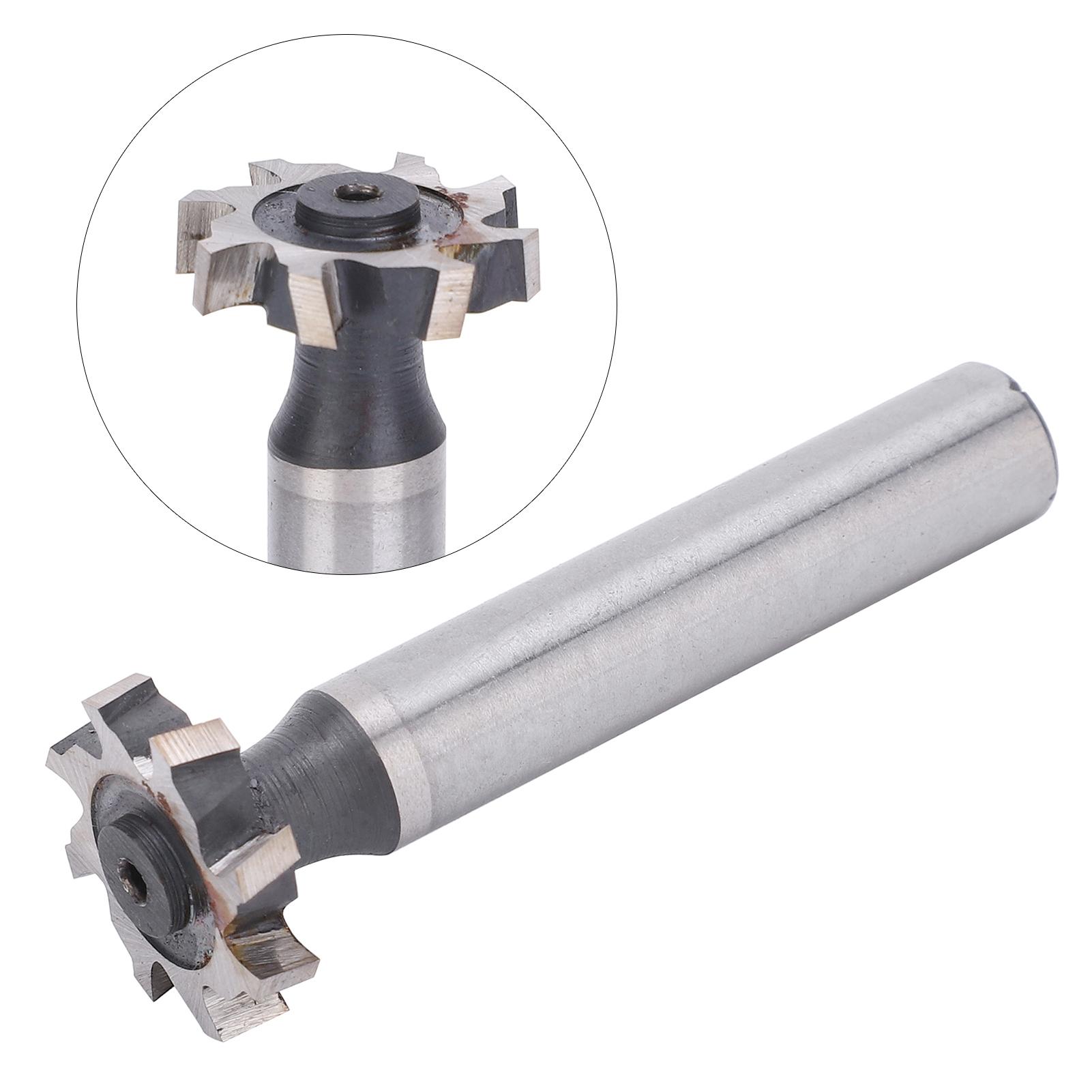 

Фреза для шпоночного пазового гнезда из быстрорежущей стали с прямым хвостовиком TSlot Cutter Tools 4x19x10 мм