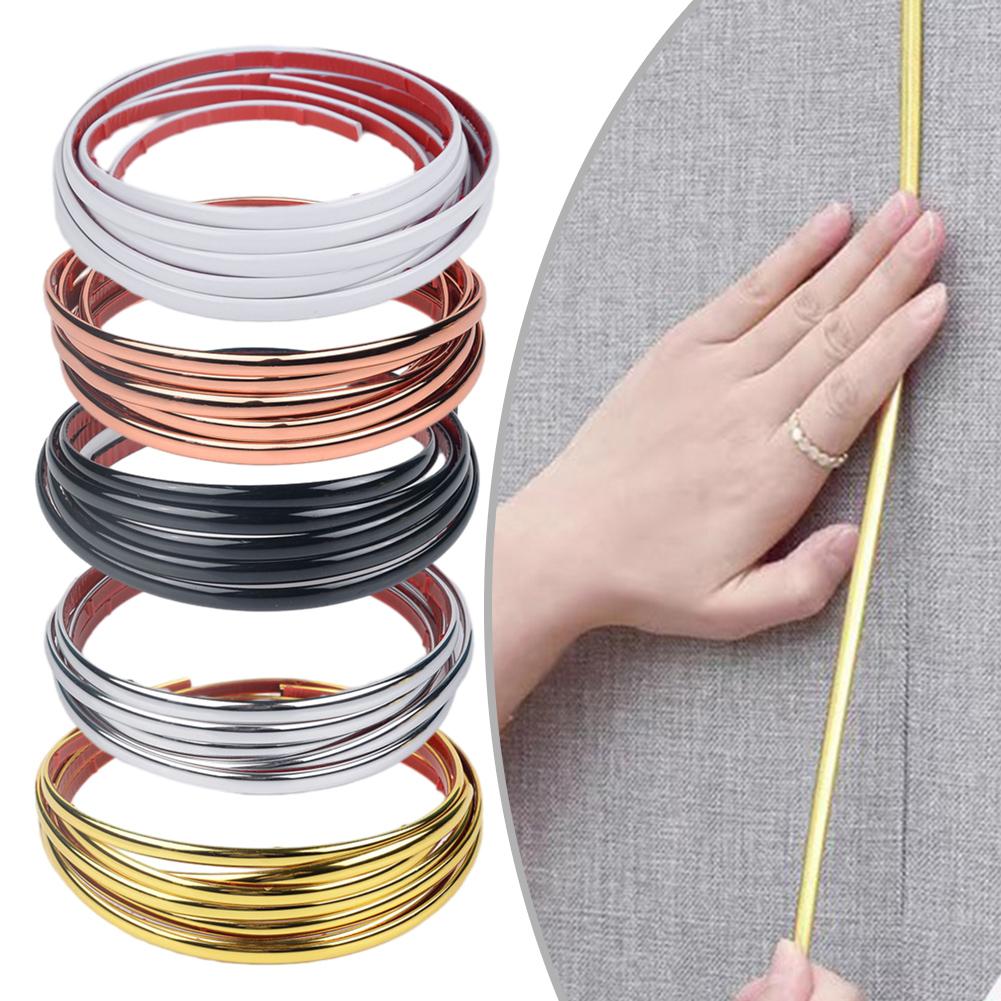 Decorative Corner Strip PVC Seam Sticker Wall Edge Strip Soft And Anti-collision