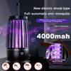 Lampada Uccidi Zanzare Portatile Ricaricabile USB Trappola Elettrica per Mosche Insetticida Zapper Luce Anti Zanzare Silenziosa per Esterno