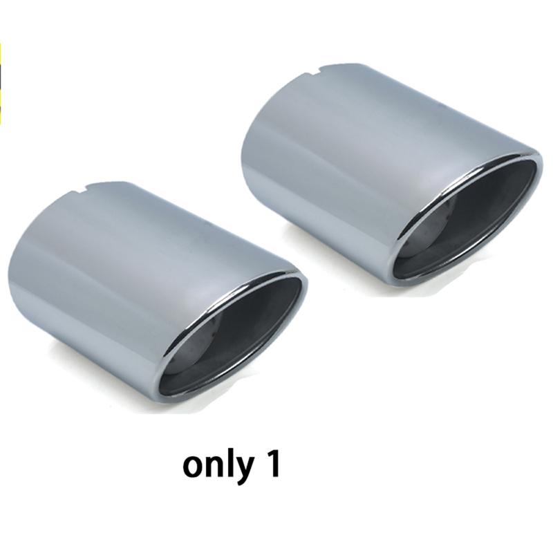 WILDLAND Tail Throat Exhaust Tip For Toyota RAV4 2020 2021 2022 2023 Muffler Exhaust Pipe Nozzle Tip Car Accessories