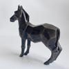 Abstract Carving Horse Figurine Modern Statue Animal Sculpture Home Office Artistic Horse Resin Desktop Decoration