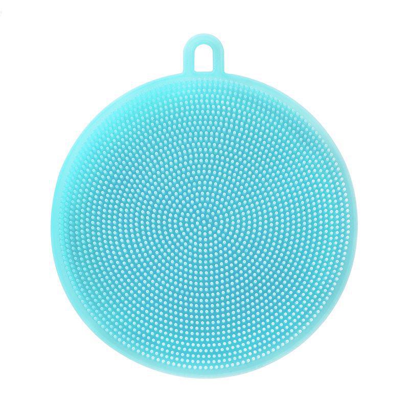 Multifunctional Silicone Brush Silicone Dishwashing Brush Decontamination Pot Bowl Cleaning Brush